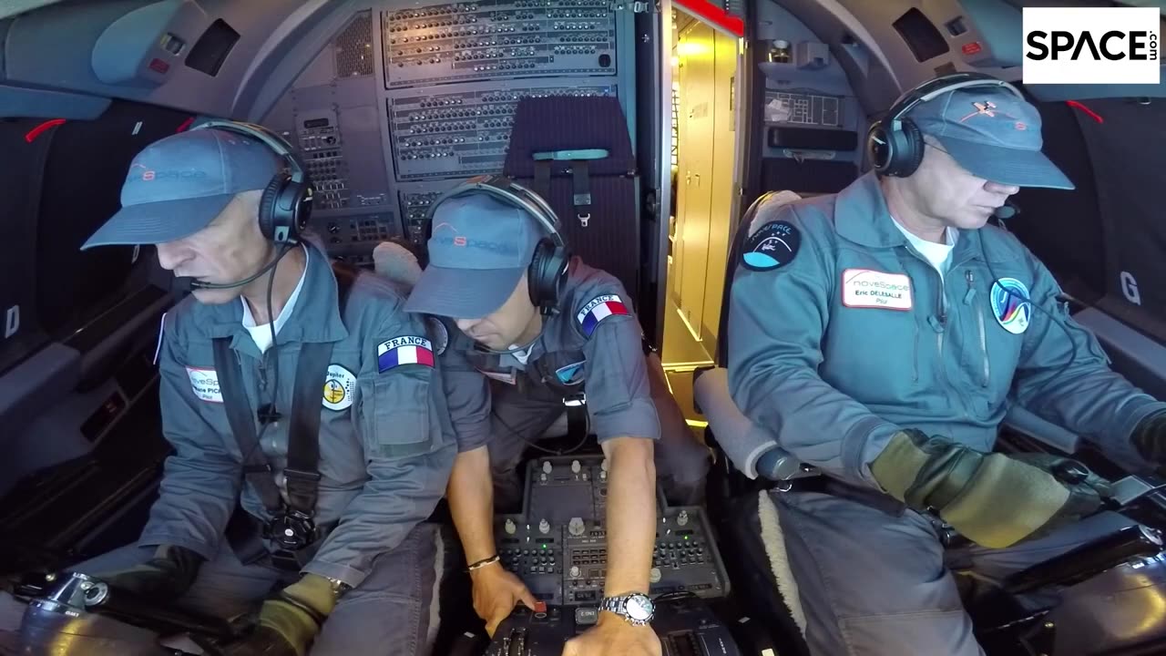 Walking on the moon 30,000 feet! space.com trains like an astronaut in wild ride