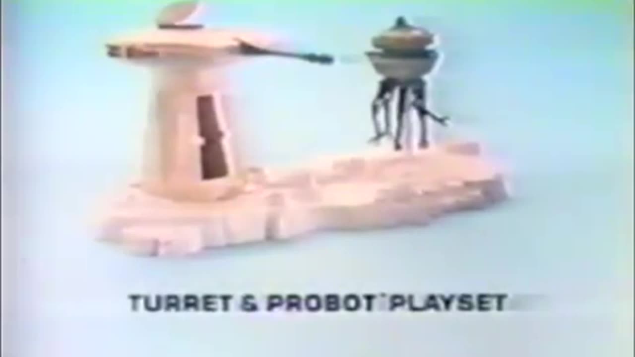 Star Wars 1980 TV Vintage Toy Commercial - Empire Strikes Back Turret & Probot Playset