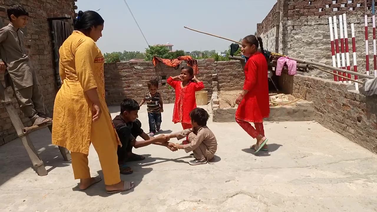 Simple village life vlog, girl play, village culture, rumble viral video, rumble trandiing video