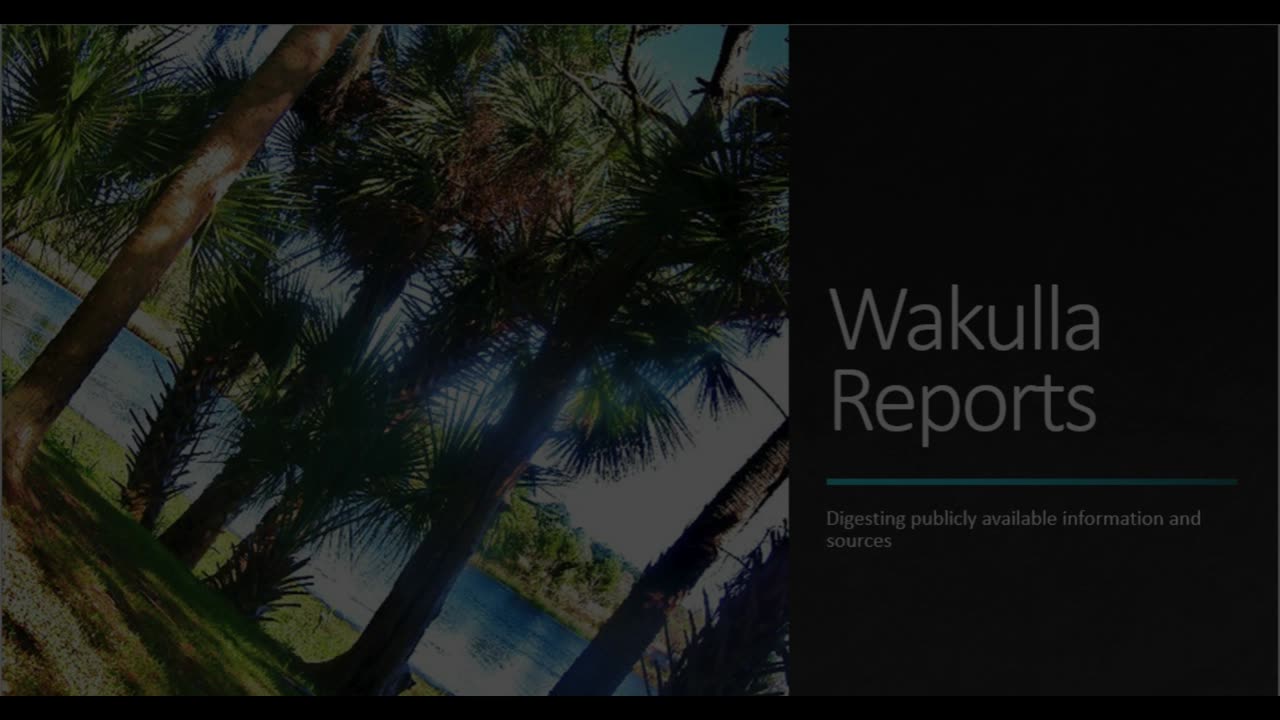 The Who What When Where & Why of Wakulla Reports (Part 4 & 5)