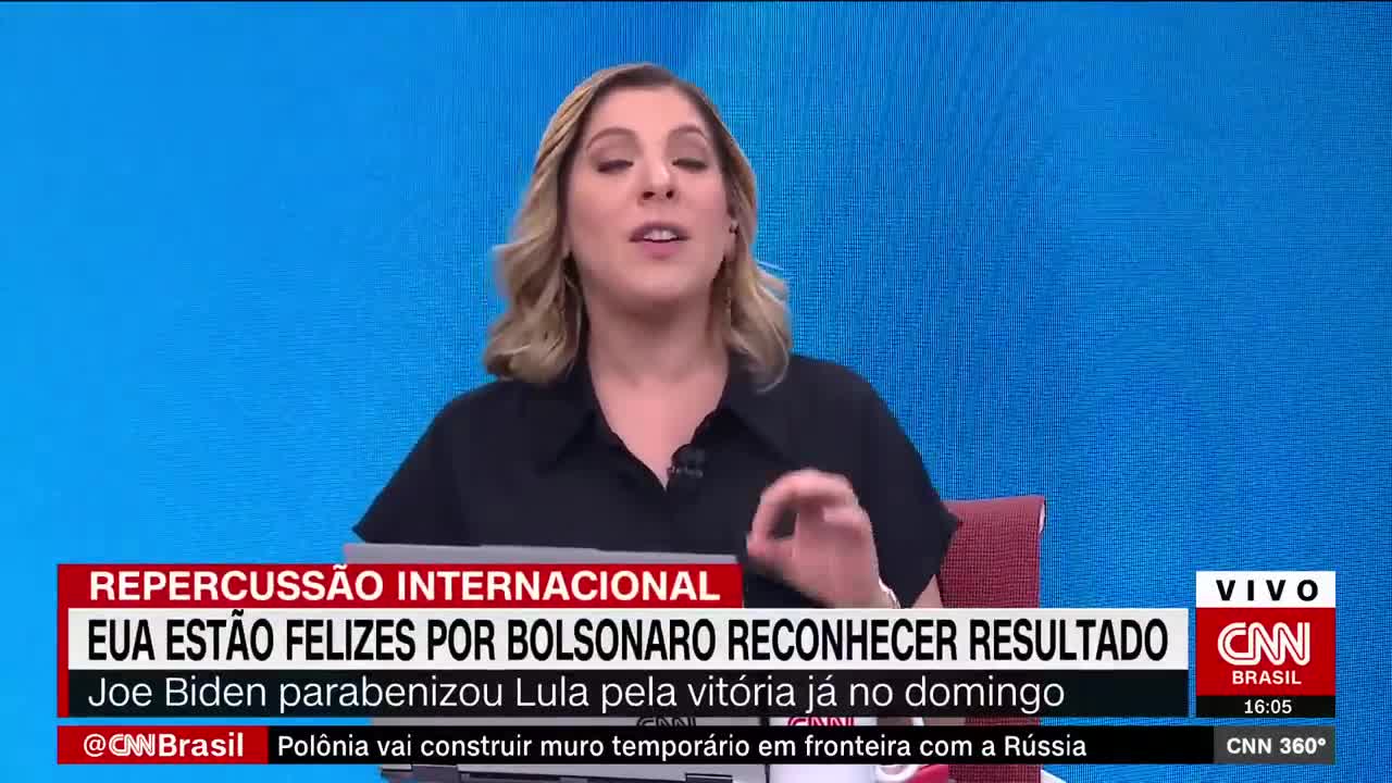 Estados Unidos estão felizes por Bolsonaro reconhecer resultado | CNN 360°