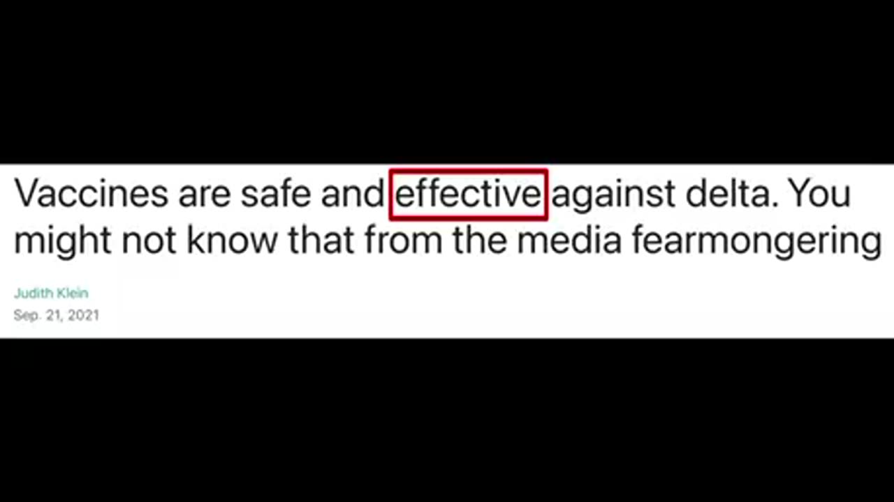 Fauci - We Have Two Vaccines That Are Highly Effective