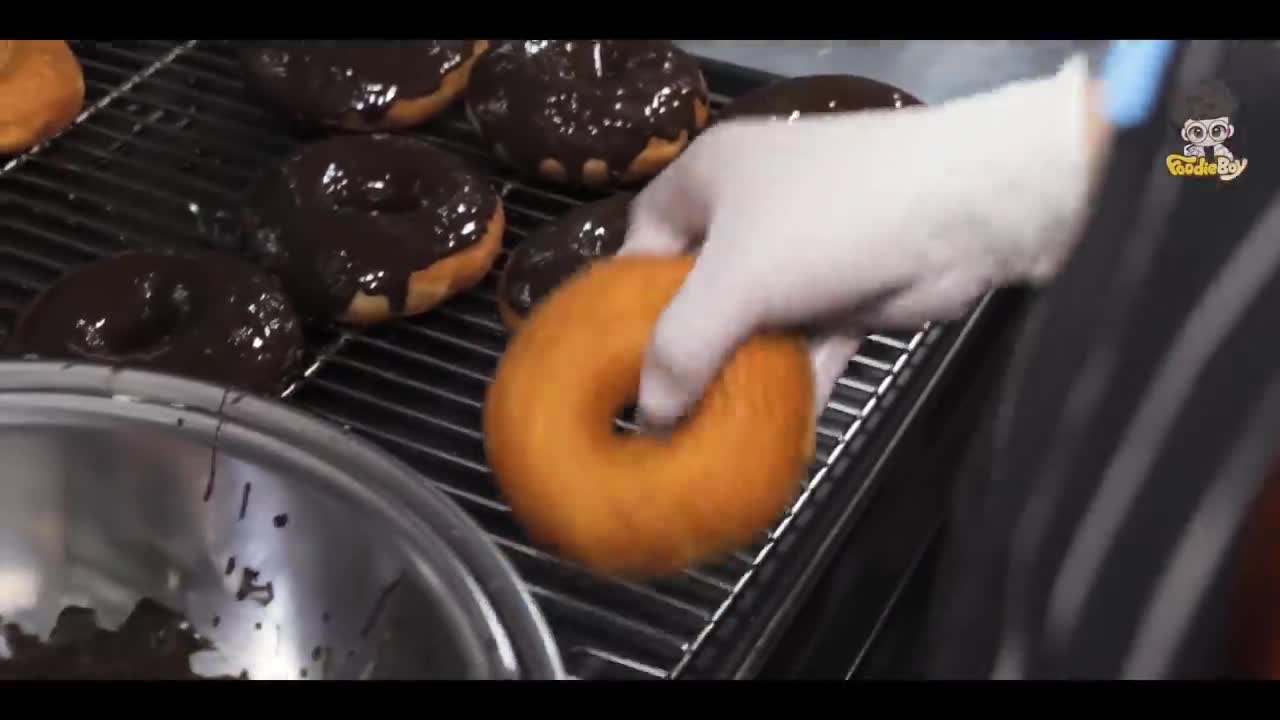 Chocolate donuts did you learn how to make them