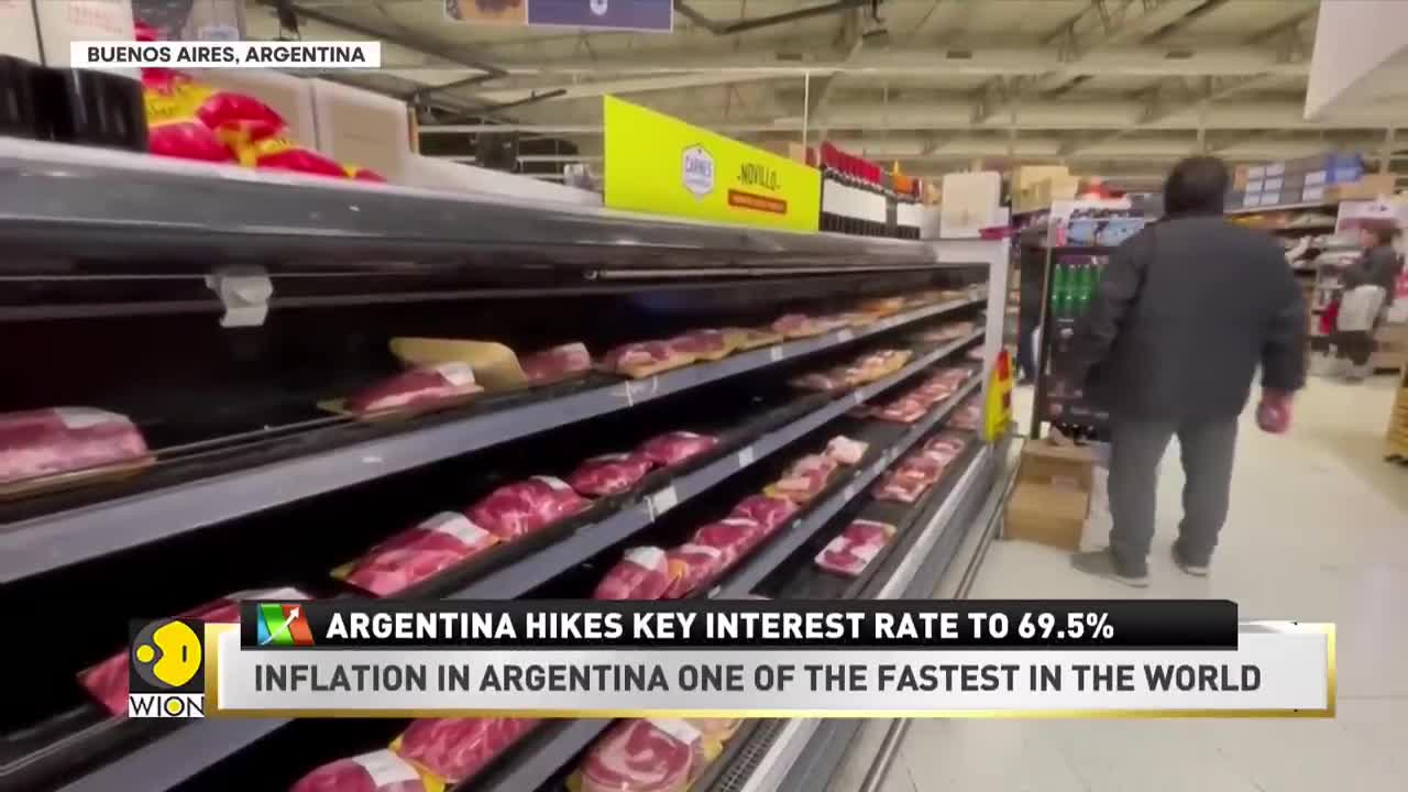 Argentina hikes key interest rate to 69.5%, one of the highest in the world | Business News | WION