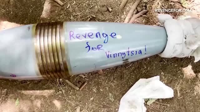 Ukrainians pay for ‘revenge’ messages on army shells