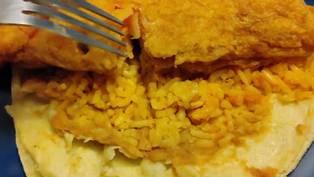 Taco Rollito de Jamon en Espanol