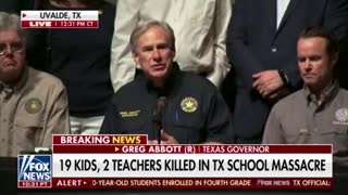 "Evil Swept Across Uvalde Yesterday" : Gov Abbott Stands With His People