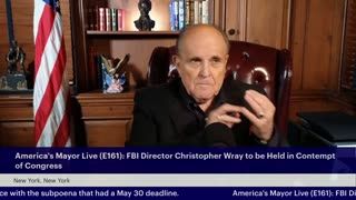 America's Mayor Live (E161): FBI Director Christopher Wray to be Held in Contempt of Congress