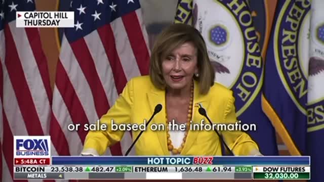 Nancy Pelosi Lies and flees podium 😡😡😡