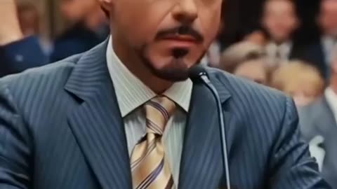 Iron man in attitude mode
