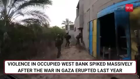 Another Israeli Military Base Burns In West Bank; 200 IDF Soldiers Flee To Save Lives - Watch