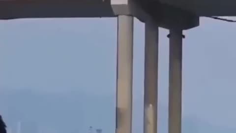 Live Leak~ Guy Jumping Off Bridge Into The Water ~But Why?!