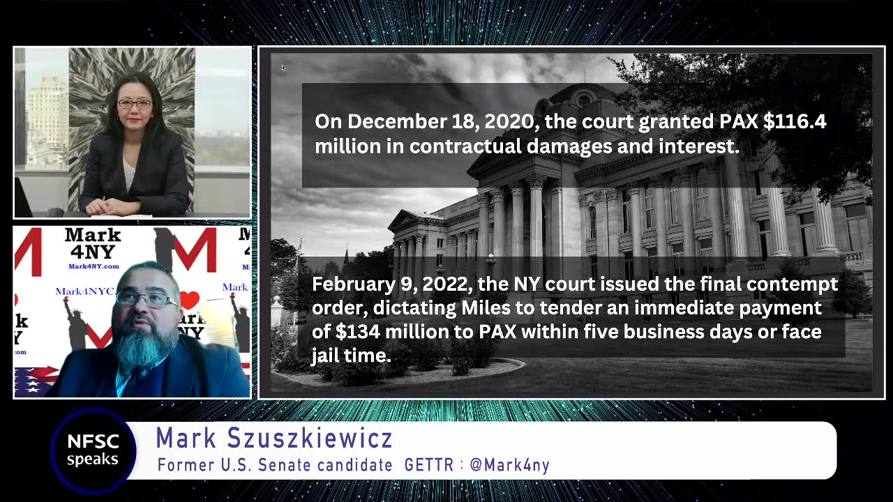 3.22.23 NFSC SPEAKS WEDNESDAY AVA WITH MARK SZUSZKIEWICZ