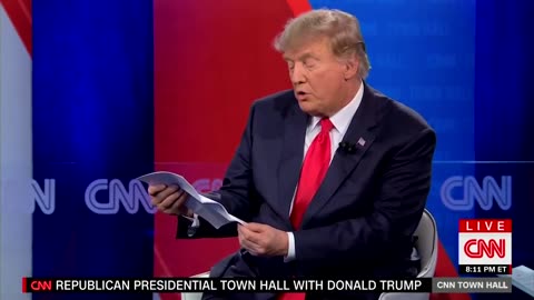 Donald Trump pulls out screenshots of his tweets from January 6th and fact checks CNNs