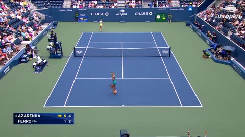 Victoria Azarenka Hits Perfect Lob! | 2023 US Open