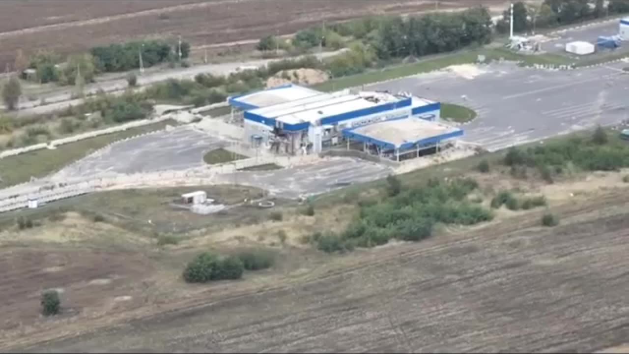 Ukrainian Drones Attack a closed Russian Border Crossing Used for Intelligence Operations