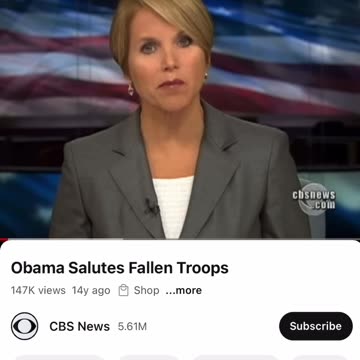 Obama SALUTES fallen soldiers