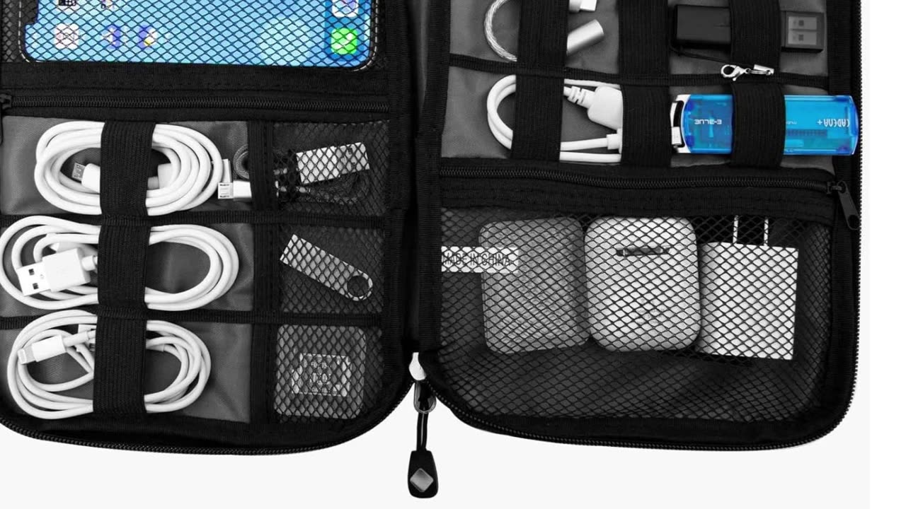 Travel Cable Organizer Bag