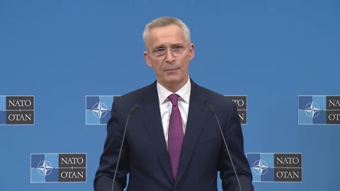 Nato: NATO Secretary General Jens Stoltenberg, Press Conference at Foreign Ministers Meeting - April 5, 2023