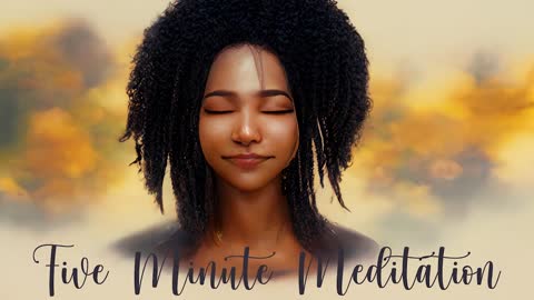 5 Minute Stress Relief Guided Meditation