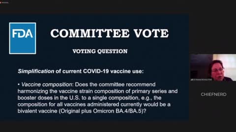 FDA VRBPAC Member Pamela McInnes on Having No Data Showing Protection Against Severe Disease