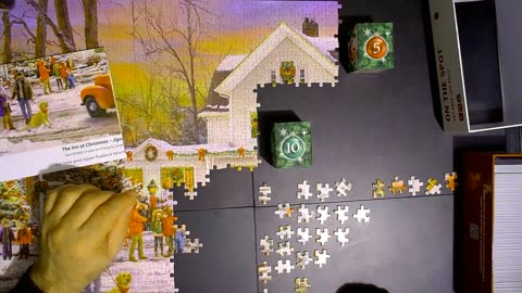 The Inn at Christmas Jigsaw Day 7 - Just Rest Your Eyes (JRYE#487)