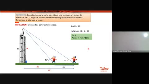 TRILCE SEMESTRAL 2021 | SEMANA 03 | TRIGONOMETRÍA: ÁNGULOS VERTICALES