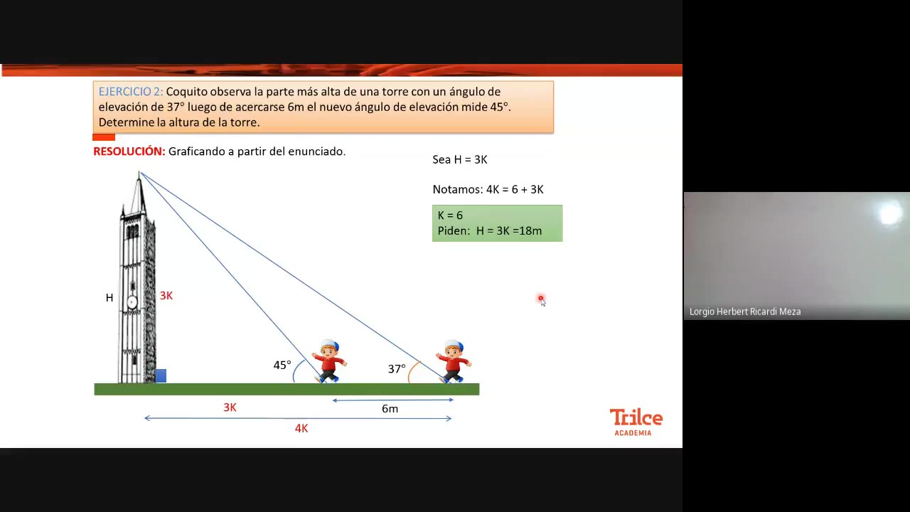 TRILCE SEMESTRAL 2021 | SEMANA 03 | TRIGONOMETRÍA: ÁNGULOS VERTICALES