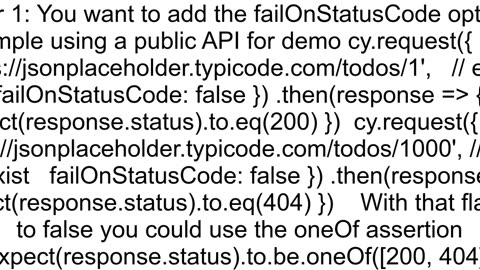 Cypress API test expect two possible response