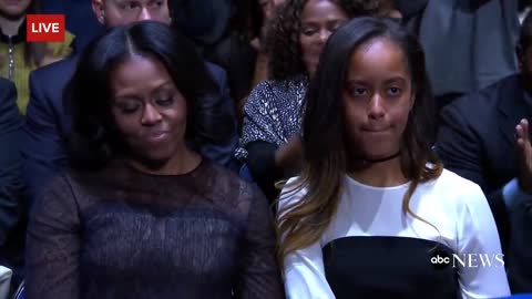 Obama Cries While Talking About Michelle Obama