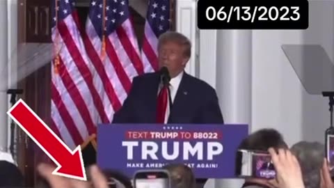 President Trump after the arraignment