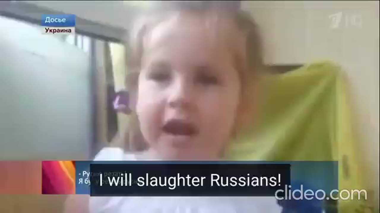 Indoctrinated children in Ukraine / Ukronazi land / Ukronazistan