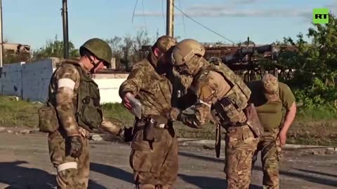 Video shows Azovstal nationalists surrendering in Mariupol - Russian Defense Min.