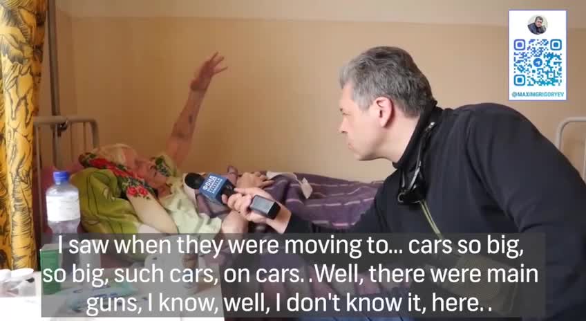 A 92-year-old woman from Mariupol, Taisiya told what she thinks about Kiev regime.