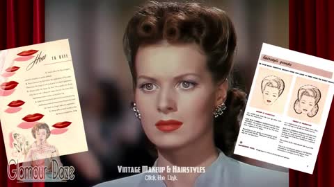 Vintage Makeup & Hairstyle Tutorials from Glamourdaze