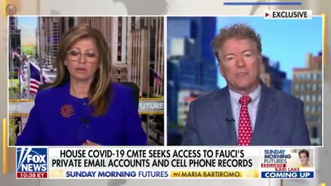 Rand Paul says their investigation uncovered evidence that Fauci & Co were deleting emails