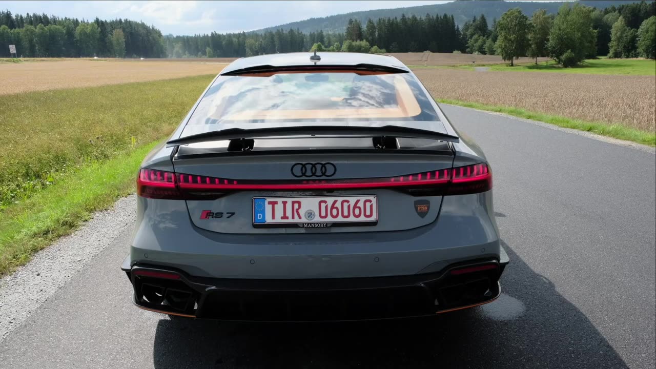 MANSORY Audi RS7 Exhaust System Sound