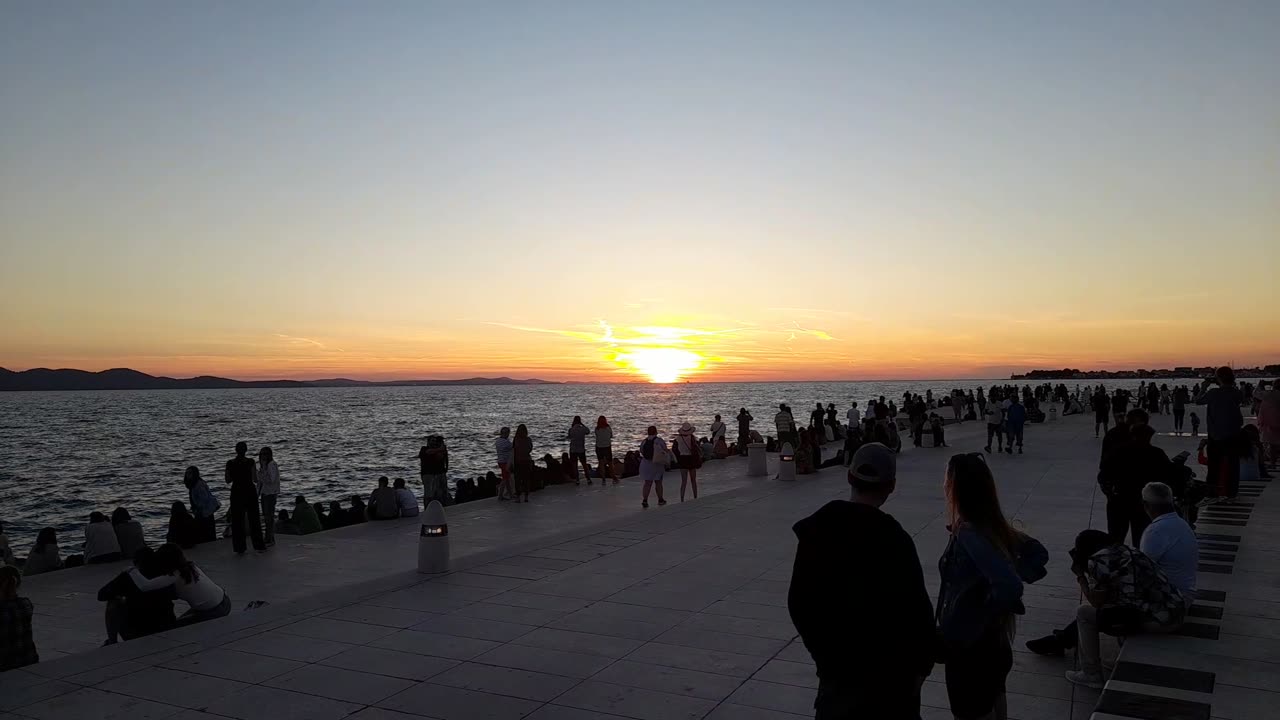 The Sea Organ and Greeting to the Sun from Zadar, Croatia by Zeljko Serdar