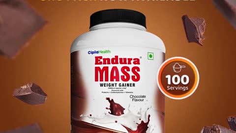 Endura Mass Weight Gainer 3kg Chocolate Flavour