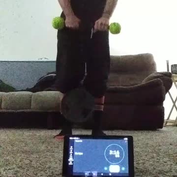 Wrist roll for max time