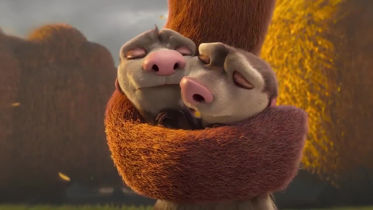 Ellie Raised by Mama Possum Story the Ice Age Adventures of Buck Wild