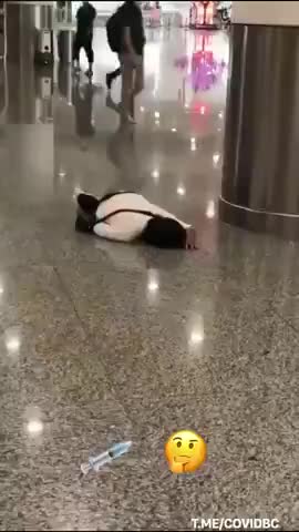 DROPPING DEAD AT THE AIRPORT - THE NEW ABNORMAL