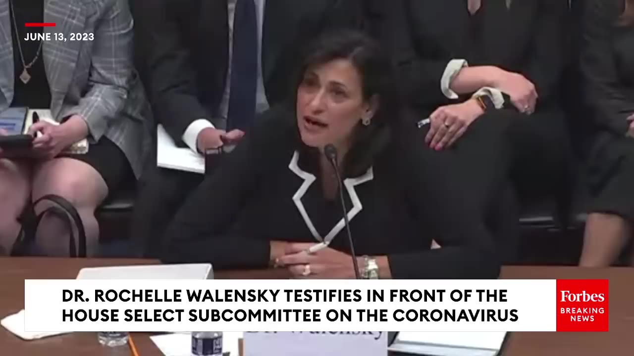 CDC Director Rochelle Walensky does some back-pedaling.