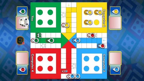 Ludo game in 4 players | ludo king game in 4 players match | Ludo game play