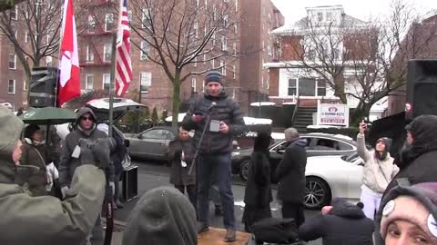 Freedom Convoy NYC - Meeting in Brooklyn NY February 13 2022