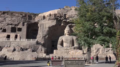 Yungang Grottoes, Shanxi, China [Amazing Places 4K]