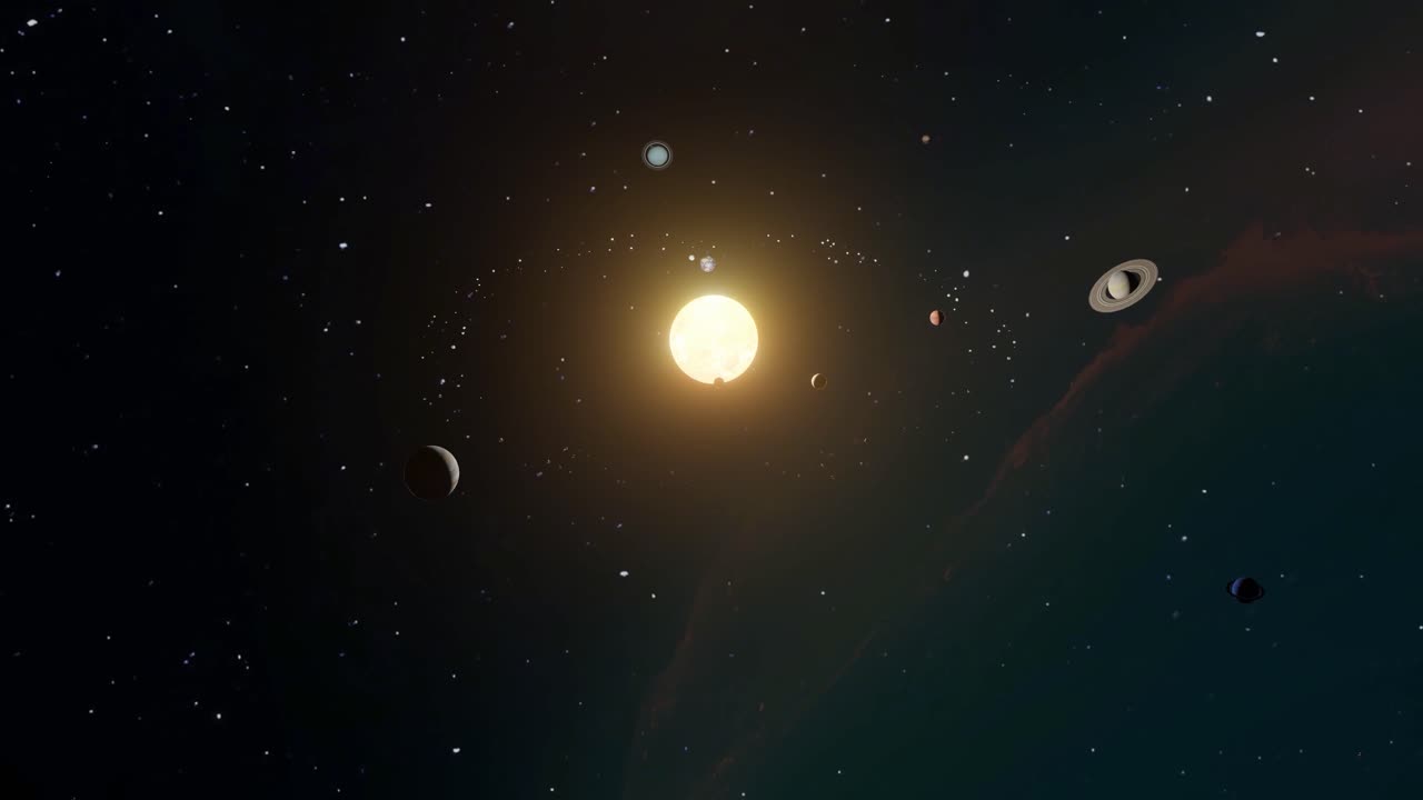 Solar system 4k HDR