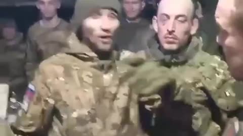 Russian Soldier Fires into the Air to Break Up Drunken Brawl