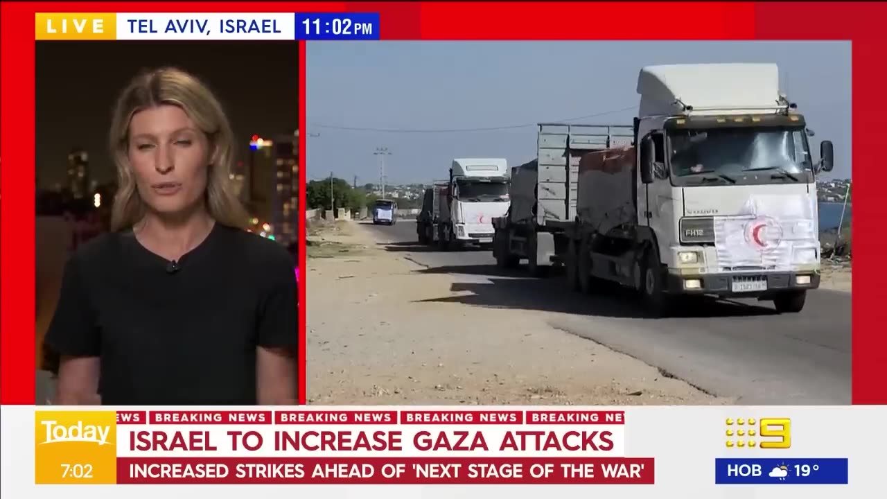 Israel increase the attacks' on Gaza