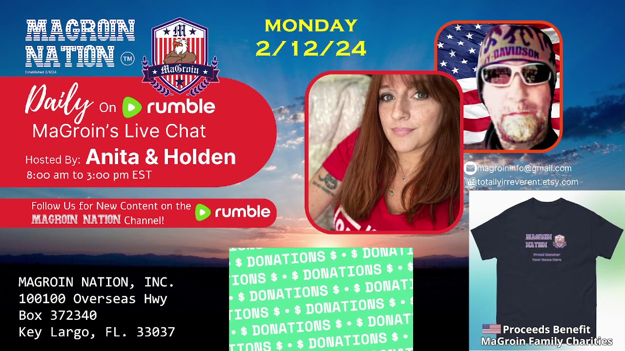 MaGroin's Daily Live Chat